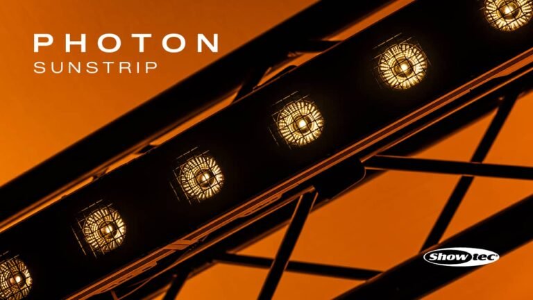 Showtec Photon Sunstrip met warme LED lichtpunten